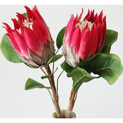 Silk single Emperor flower two sizes choose artificial flower European style wedding decoration for home garden hotel decor 1pcs
