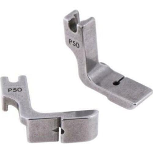 2PCS Pleated Flat Wrinkled Presser Foot #P50 FOR Industrial Sewing Machine Fittings Gathering Foot