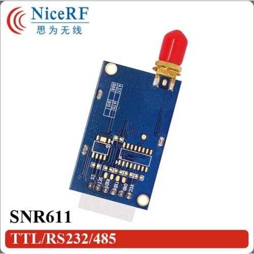 2pcs/pack 915MHz RS485 Port 100mW 1400m Long Distance Range Wireless RF Module SNR611 Use for Security systems