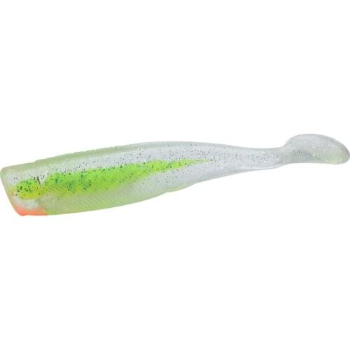 BassLegend - Fishing Super Soft Silicone Lures Bass Pike Trout Baits Swimbait Shad Grub 75mm 4g/80mm 5.7g/100mm 11g