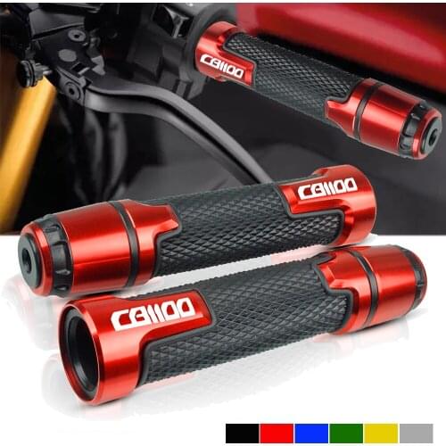 For Honda CB1100/GIO special CB1100 2013 2014 2015 2016 Motorcycle 7/8" 22MM Handlebar Hand Grips Handle Bar Ends Handlebar