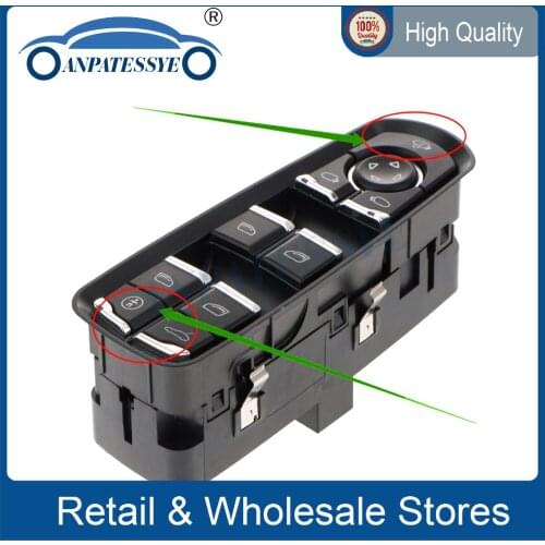 Electric Master Window Control Switch 7PP959858MDML for Porsche for Cayenne Panamera 2011-2016 for Macan 2015-2016