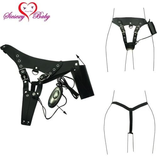 JD040 Black Faul Leather Electric Shock Chastity Device Electro shock sex toys electro stimulation sex toys for TENS adult game