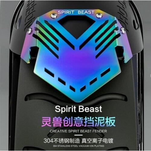 Motorcycle fender Modified Front fender Stainless steel durable motocross Accessories Creative Free Shipping