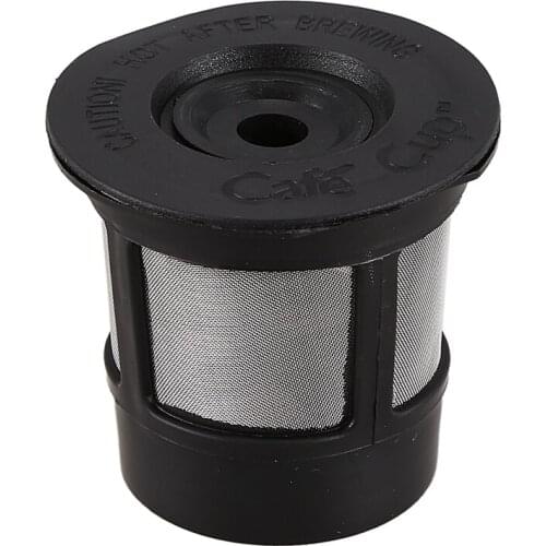 New Reusable Single Cup For Keurig Solo Filter Pod K-Cup Coffee Stainless Mesh Black Pattern:1 Pc