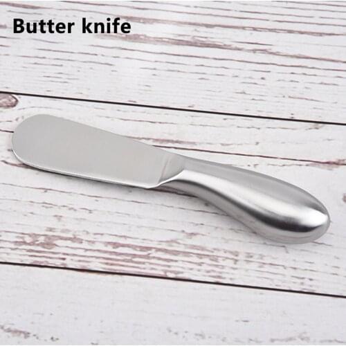 Stainless Steel Butter Knife, Multi-functional Cheese Knife, Household Kitchen Baking Tools