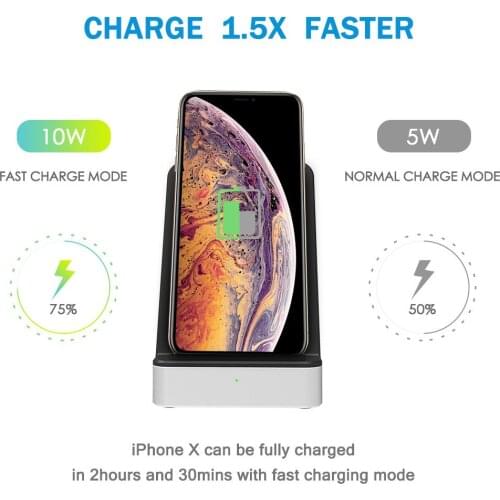 Support Multifunctional 3 in 1 Wireless Charger PD Intelligent Fast Charging 18W and Q3.0 Fast Charging 10W