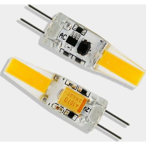 Dimmable Mini G4 LED COB Lamp 3W 6W Bulb AC/DC 12V Candle Silicone Lights Replace 30W 40W Halogen for Chandelier Spotlight