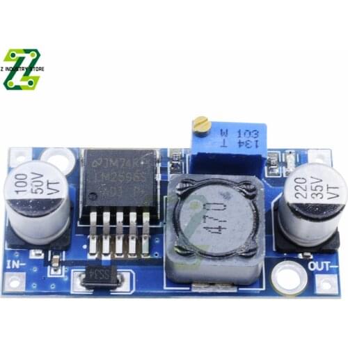 LM2596 DC-DC Step-down Power Supply Module 3A Adjustable Step-down Module LM2596 Voltage Regulator DC1.25V-30V