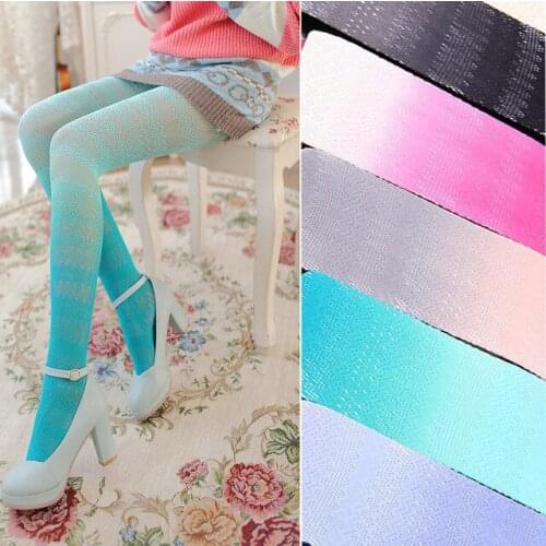 Sexy Gradient Ramp Fashion Pantyhose Women Fashion Net Stockings