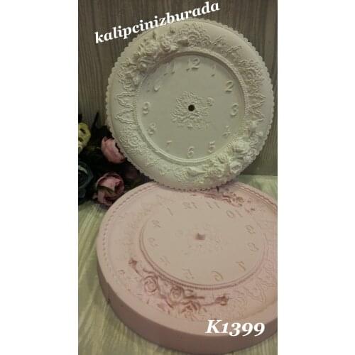 Rose Clock Silicone Mold