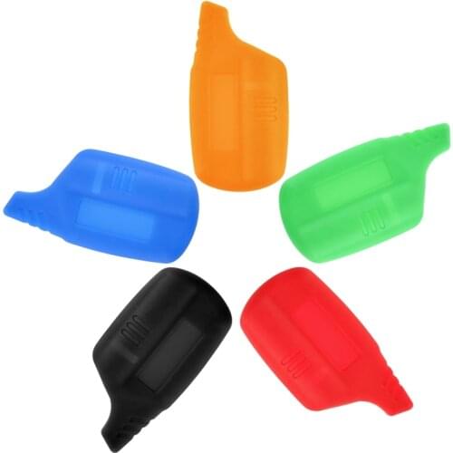 Silicone Case For Starline B91 B61 A91 A61 KGB FX-5 Jaguar Ez-one LCD Keychain Car Remote 2 Way Alarm Key Cover