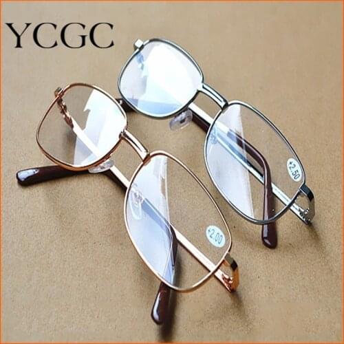 Metal Frame Presbyopia Glasses with Resin Lenses Comfy Light Glass for Men Women Reading Glasses +1.0 1.5 2.0 2.5 3.0 3.5 4