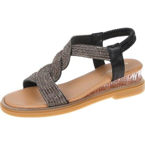 Comfy Sandals Women Shoes black blingbling,Teenagers Sandals White Glitter Office Lady Outdoor Shoes Go street party Shoes