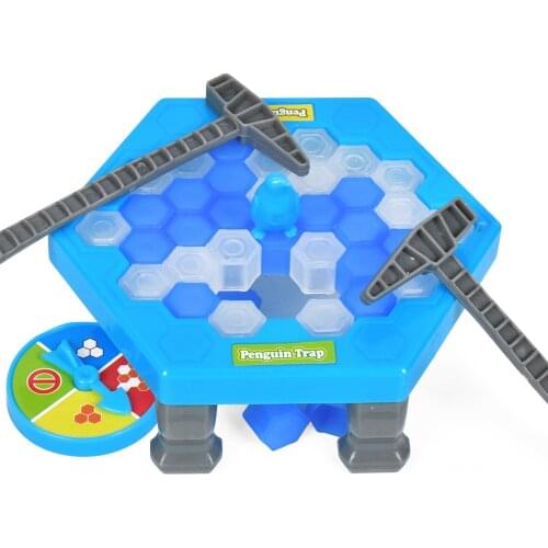 Mini Save The Penguin Penguin Ice Breaking Great Family Funny Desktop Game Kid Toy Gifts Who Make The Penguin Fall Off Lose Game