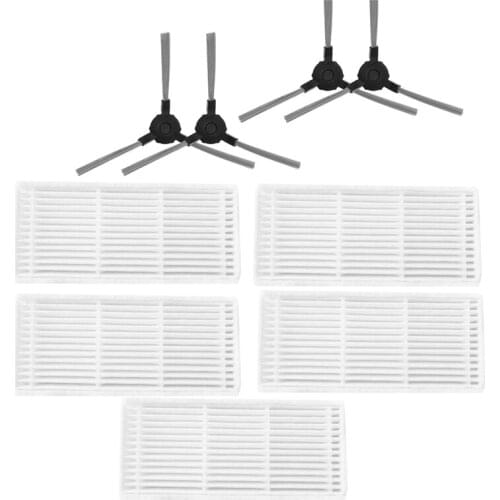 Robot Vacuum Cleaner HEPA Filter Side Brushes for Midea VCR03 VCR01/VCR12 Robot Vacuum Cleaner Brush Parts Accessories