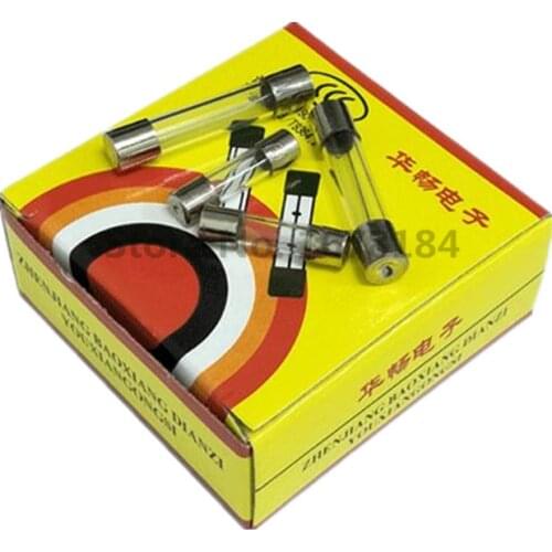 100PCS 5*20MM 13A Fuses Fast Quick Blow Glass Tube Fuse 5x20mm 250V 13A F13AL250V