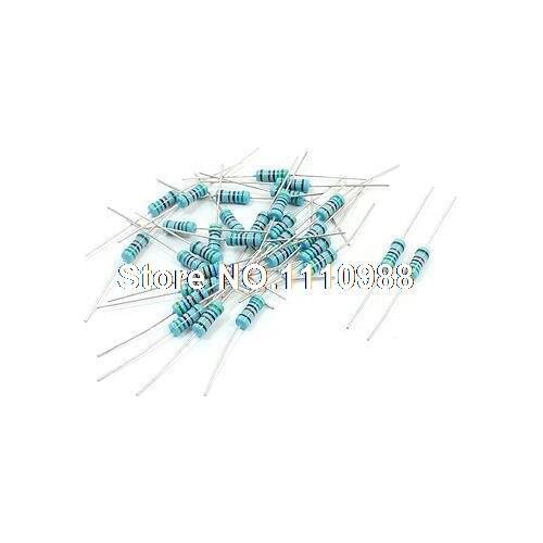 30Pcs Electronic Component Axial Metal Film Resistor 56K Ohm 1W 1