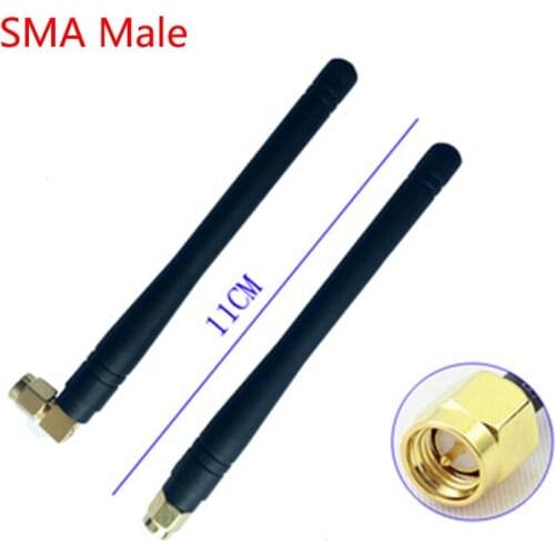 4G LTE 3G GSM GPRS WiFi Antenna Gain 3.5dBi SMA Male Connector Modem External Router Antenna 698-2700MHZ 90/180 Degree