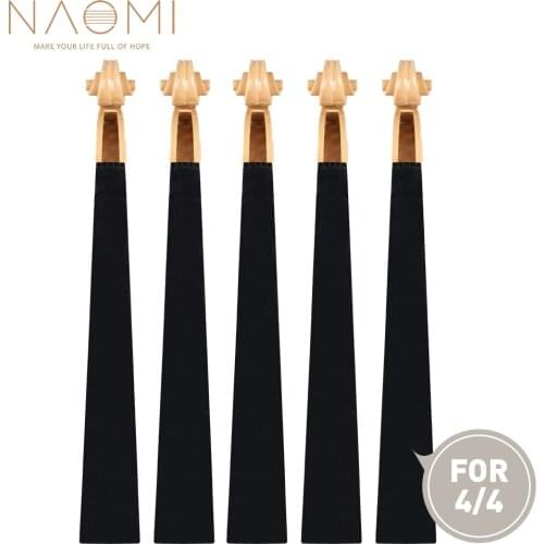 NAOMI 5pcs 4/4 Violin Neck Plastic Neck for 4/4 Full Size Violin DIY Violin Luthier