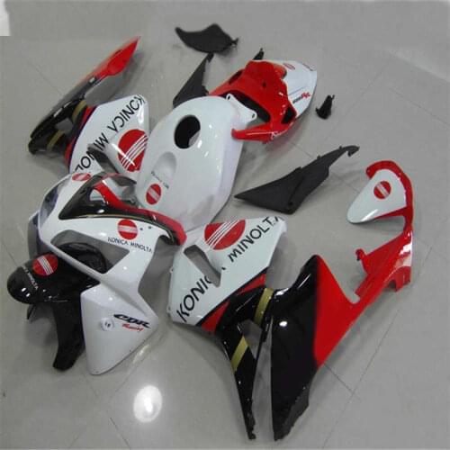 Dor-Set (Injection molding) F5 2005 2006 Parts CBR 600 RR F5 05 06 red white black Motorcycle Fairing