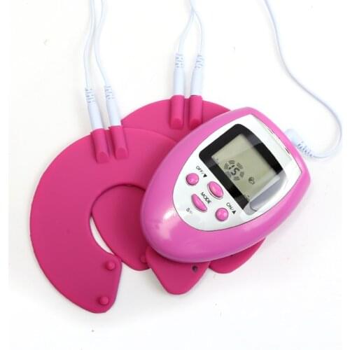 Electronic Pulse Breast Chest Massage Increase Muscle Stimulation Chest Tight Breast Enlargement Pump Massager Relieve Pain