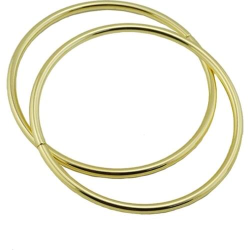 Macrame Hoops Ring for Dream Catcher Metal Crafts Metal Round Shaped Handles Replacement for Handmade Bag