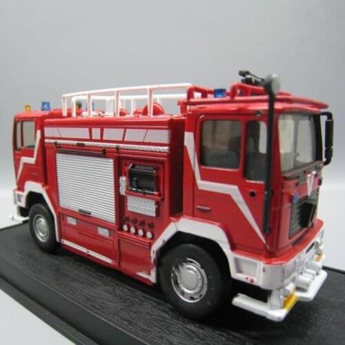 1/64 scale Red JANUS 4000 BI-FRONTE Fire truck rescue trainvehicles diecast miniature model Toys car collection collective gifts