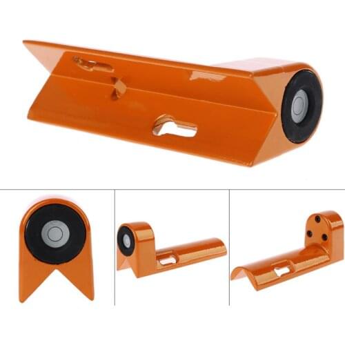 Circular Vial Aluminum Die Cast Rod Level Bubble Spirit 90 Degree for Prism Pole