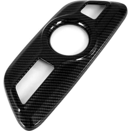 For Toyota Prius LHD 2019 2020 ABS Carbon Fiber Gear Box Cover Frame Gear Panel Auto Shift Stickers Trim Car Styling Accessories