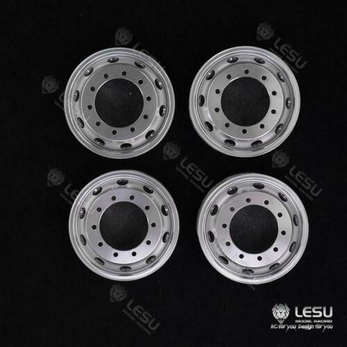 LESU 1/14 Metal Dual Rear Hub for RC Wheel Reduction Axle Truck Tractor Dumper TH16476-SMT5