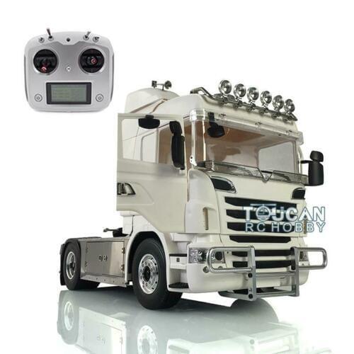 LESU 1/14 4*4 Metal Sca Chassis Hercul RC Tractor Truck Sound Radio Lights THZH1003-SMT2