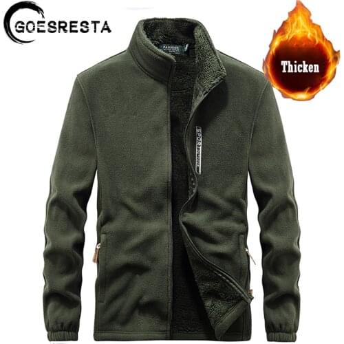 Men Fleece Spring Jacket 2021 New Windproof Casual Warm Vest Coat Men Large Size Clothing S-5XL Fashion Winter Vest Mens Jacket