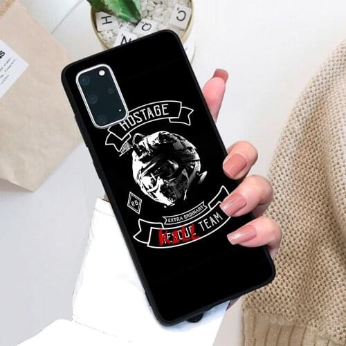 For Samsung Galaxy His True Face Soft TPU Black Border Samsung Galaxy Case