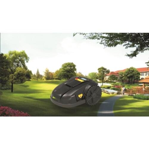 Newest WIFI control,waterproof robot lawn mover with mowing schedule,intelligent cutting height on LCD display