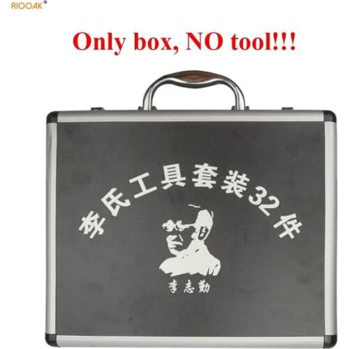 New Blank Original Lishi 2 in 1 Tool Repair Tool Box Storage Case for 32pcs Lishi 2 in 1 and 1pc Lishi Key Cutter Free Shipping