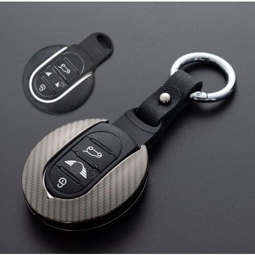 Gift High Quality Car Zinc Alloy Key Holder Cover Bag Case Ring For BMW MINI Cooper One Fun F54 F55 F56 R56 R57 R58 R59 R60 R61