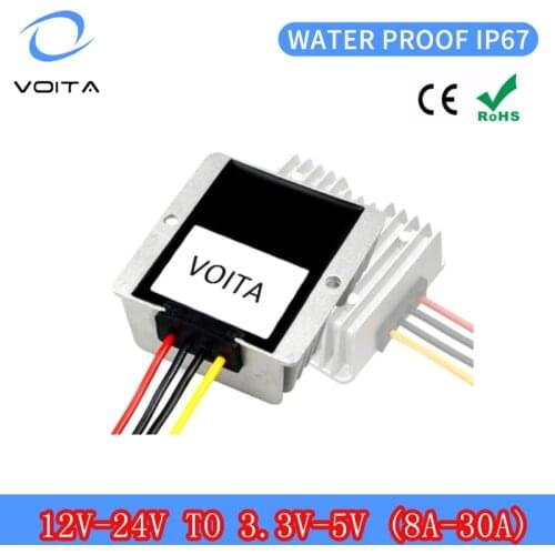 8A 10A 20A 25A 30A DC 12V 24V to DC 3.3V 3.7V 4.2V 5V 6V 7.5V 9V Buck Converter Car Step Down Voltage Regulator Module