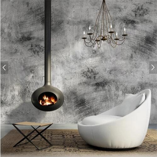 Industrial Wind Advanced Gray Personality Cement Textured Wallpapers for Living Room TV Backdrop Wall Paper Papel De Parede 3d