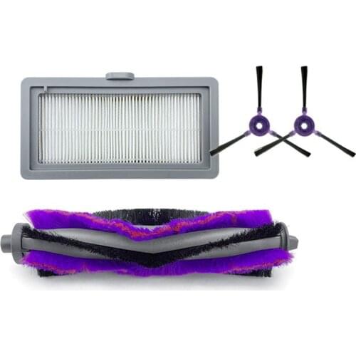 Vacuum Cleaner Side Brush Filter for Midea I5 VCR08 MR09 I9 Robot Vacuum Cleaner Parts Brushes Filter Replacement Kit