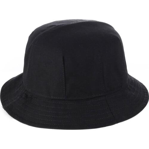 2018 Fashion Cotton Summer Sun hat Bucket Packable Hats Bucket Hats for Men and women