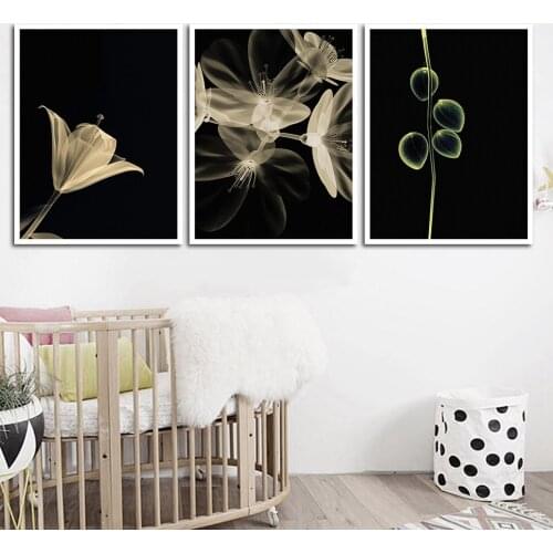 Flower Modern Canvas Painting Home Wall Art Canvas Oil Painting Home Bedroom Living Room Decoration B5182