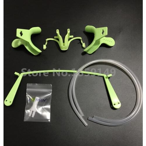 Dental Oral Dry Field System Nola Retractor Lip Cheek Retractor and Mouth Opener with Suction System 1set