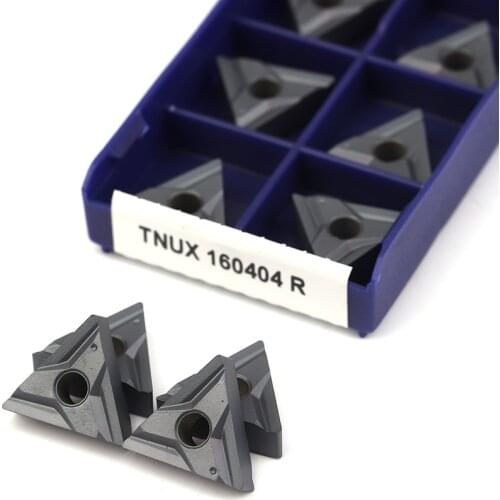 LAMINA 100% original TNUX160408R LT10 TNUX160404R NN LT10 CNC carbide blade blade 10 pcs / batch TNUX 160408 LT10