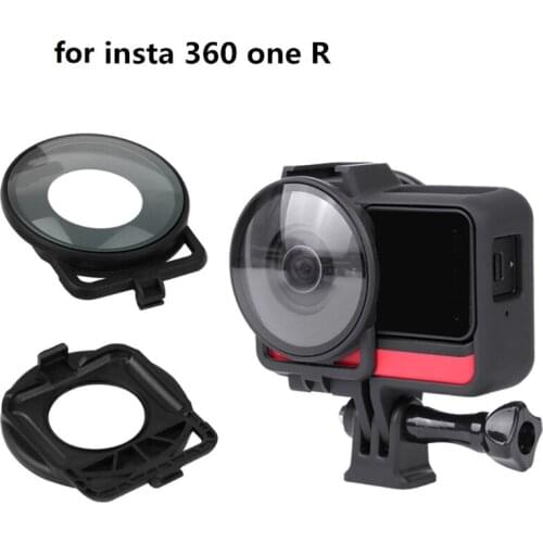 28EA Compatible with Insta 360 ONE R Camera Lens Guards Accessories Dual-Lens 360 Mod Glass Cover Cap
