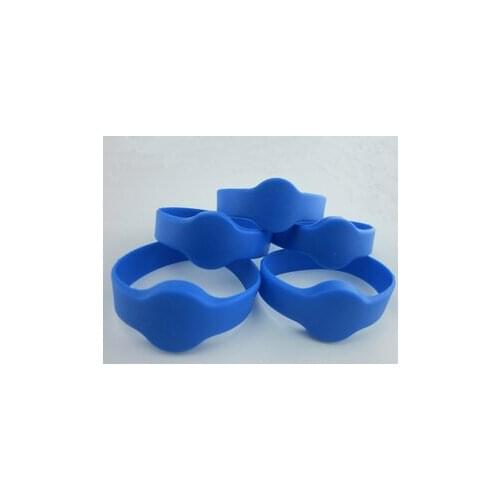 200pcs/lot logo printed 125khz wristband rfid tag