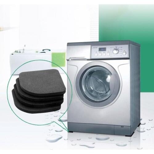 4 pcs/pack 7.7cm Bath Mats Bathroom Products Refrigerator Anti-vibration Pad High Quality Non-slip Washing Machine Shock Pads