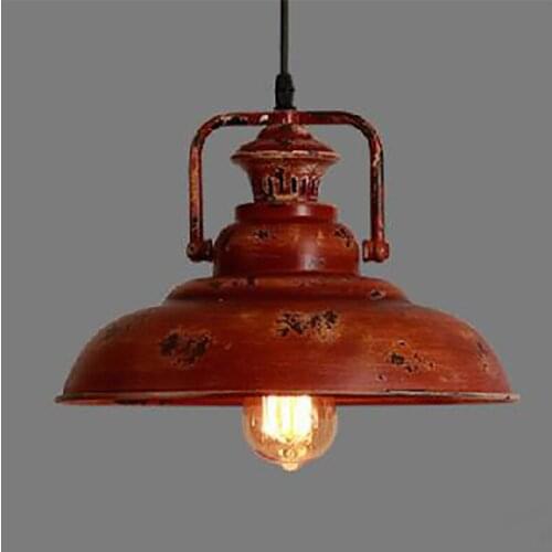 American Vintage Retro Industrial Pendant Light Bar Restaurant Iron Art Loft Decorative Hanging Lamp Coffee Pot Cafe Dining Room
