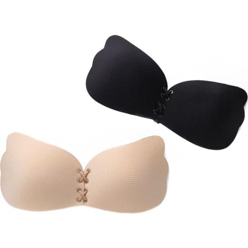 New Arrival Invisible Bra Fly Bra Push Up Bra Self Adhesive Strapless Backless Seamless Self-Adhesive Bra for Summer