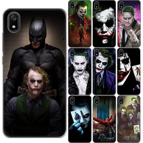 Dark Knight Joker Silicone Case For Xiaomi Mi 9 SE 9T 8 Pro 5X A1 6X A2 A3 Redmi K20 7 Y3 5 Plus Note 10 4 4X 5 6 7 Pro Cover